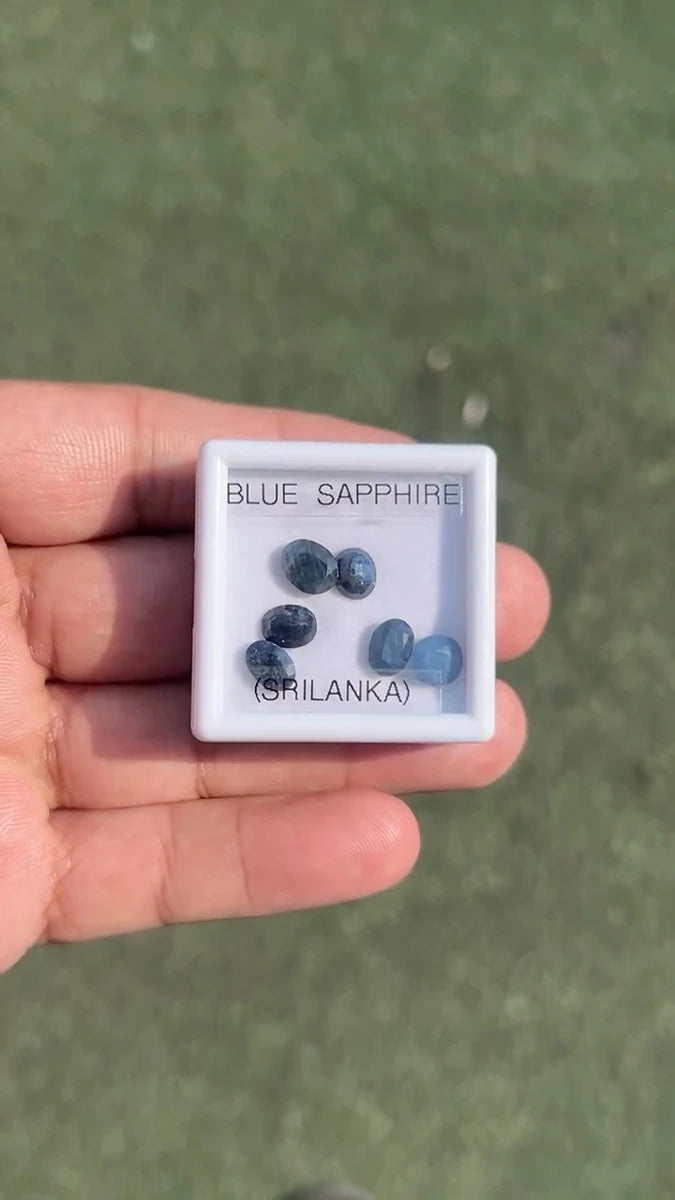 Blue Sapphire · Loose Stone — original BH Special Rings photograph