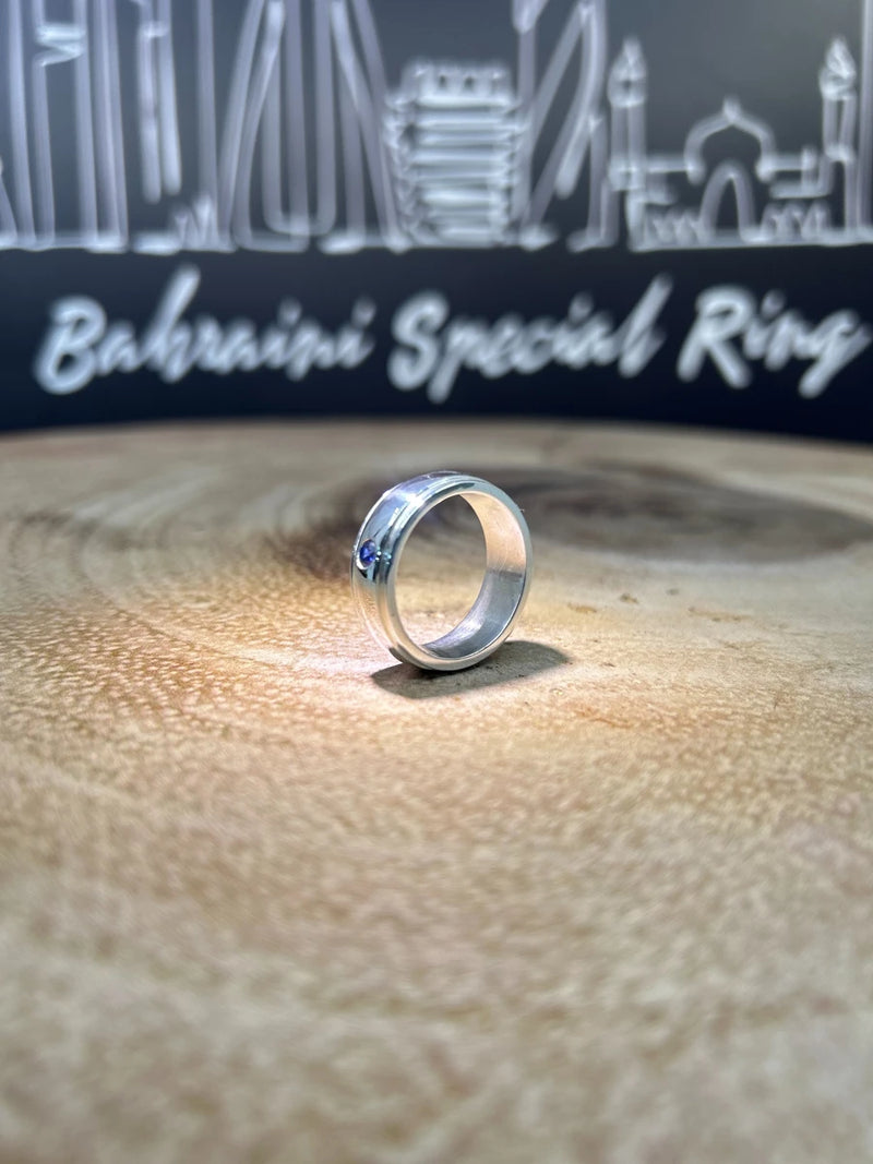 Blue Zircon · Band — original BH Special Rings photograph