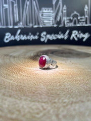 Natural Ruby (Zircons on sided ) · Ring — original BH Special Rings photograph