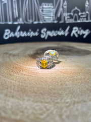 Yellow Topaz · Couple Rings — original Instagram view 4